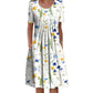 Damen Freizeitkleid mit Blumendruck
