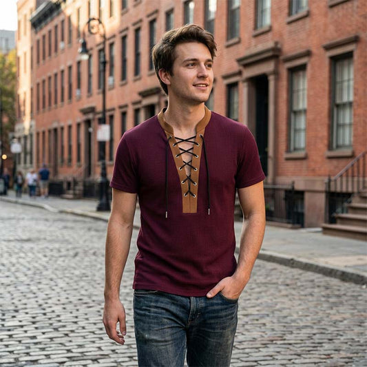 Lässiges Kurzarm-T-Shirt für Herren