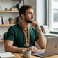 Lässiges Kurzarm-T-Shirt für Herren