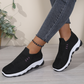 Damen Slip-On atmungsaktive Wanderschuhe