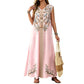 ✨ Boho-Maxikleid für Damen mit ethnischem Print und V-Ausschnitt – fließende Silhouette, ärmellos, elegant und vielseitig, große Größen 1XL–5XL, 3 Farben 🌊