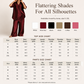 Set aus asymmetrischem Oberteil und Hose mit weitem Bein für Damen