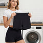 Sportshorts für Damen mit gerafftem Po – Fitness, Yoga, Cargohosen