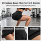 Sportshorts für Damen mit gerafftem Po – Fitness, Yoga, Cargohosen