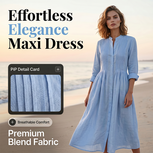 Fließendes Hemdkleid