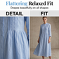 Fließendes Hemdkleid