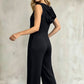 👗 JETZT 50 % RABATT! 🌊 Lässiger Sommer-Jumpsuit für Damen mit V-Ausschnitt – lockere, weite Beine, tiefe Seitentaschen und integrierte Kapuze – vom Strand direkt zum Abendessen ☀️