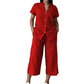 🌊 Der angesagteste Look diesen Sommer – zum halben Preis mitnehmen ⌛Zeitlich begrenztes Angebot – Damen Sommer-Casual-2-teiliges Set
