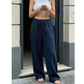 Lässige Damenhose mit geradem Bein