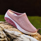 ⭐ 4,9 Sterne – nicht ohne Grund! Atmungsaktive Mesh-Plateauslipper für Damen