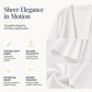 Damen leichter Chiffon-Cardigan mit offener Vorderseite