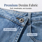 Damen High-Waist Jeansrock-Shorts für den Sommer