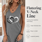 Ärmelloses, locker sitzendes Tanktop-Kleid für Damen