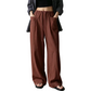 ✨Damen hoch taillierte weite Kordelzug-Hose