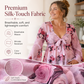 Damenbluse mit Blumenmuster, quadratischem Ausschnitt und geknoteter Vorderseite