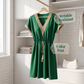 Boho-Kleid mit V-Ausschnitt aus Spitze für Damen