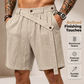 💎 Der Sommerhit 2026 – der Wahnsinn! Herren-Sommer-Leinenshorts – Lässige, locker sitzende Strandshorts