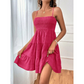 💙 50% RABATT! 👗 Ärmelloses Smok-Minikleid – Figurumspielend, leicht & vielseitig – Perfekt für warme Tage & stilvolle Abende ☀️