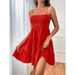 💙 50% RABATT! 👗 Ärmelloses Smok-Minikleid – Figurumspielend, leicht & vielseitig – Perfekt für warme Tage & stilvolle Abende ☀️