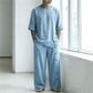 Zweiteiliges Set mit lässigem Hemd und Hose für Herren