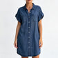 Lässiges Jeanskleid für Damen