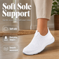 Atmungsaktive, bequeme Slipper für Damen