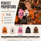 👻Nur für kurze Zeit: 2+1 GRATIS🎃Halloween Jute-Beutel mit Kordelzug und Gruseligem Gesicht