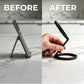 Um 360° drehbarer, magnetischer, zusammenklappbarer Handyhalter in Ringform