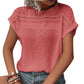 🛍️ 50 % Rabatt – Damen-Bluse mit Spitze & Hohlsaum – zart, luftig & vielseitig für den stilvollen Alltag 🌸