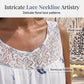 Ärmelloses Damenkleid mit Rundhalsausschnitt und Print