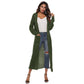 Locker sitzende Herbst-Strickjacke mit langen Ärmeln