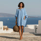 👗 Oversize-Kleid mit Fledermausärmeln für Damen – lässiger Look, bequemer Schnitt & vielseitig – perfekt für Alltag, Strand & Freizeit – mit eleganten Fledermausärmeln – ideal für warme Tage & entspannte Stunden