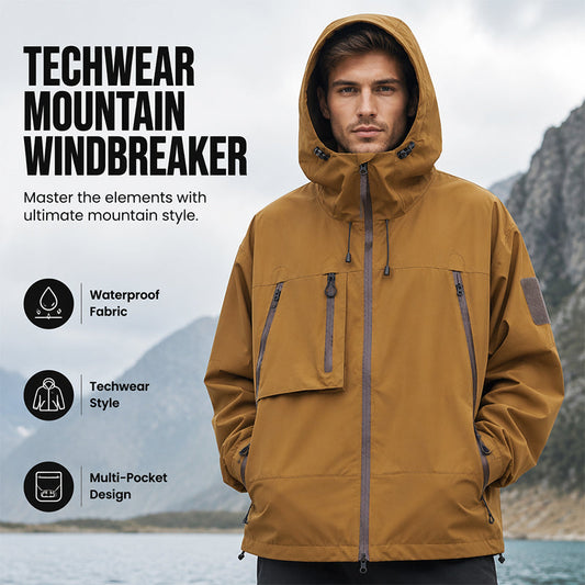 Unisex-Hardshell-Jacke – wasserdicht und winddicht