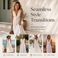 ✨🛍️Neu eingetroffen – Plisseekleid mit V-Ausschnitt und Seitentaschen – Leicht und luftig, ideal für Strandspaziergänge oder einen Brunch 🍃