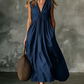 ✨🛍️Neu eingetroffen – Plisseekleid mit V-Ausschnitt und Seitentaschen – Leicht und luftig, ideal für Strandspaziergänge oder einen Brunch 🍃