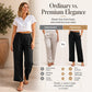 Ein absolutes Must-have🔥👖 Leichte Hose aus einem Leinen-Mix – mit fließendem Fall und klassisch geradem Bein, ideal für die Arbeit oder das Wochenende