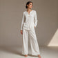 ✨Set aus Freizeithemd und Hose mit weitem Bein für Damen