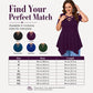 Women's Cold-Shoulder Criss Cross Top