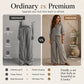 Women's Long Sleeve Shirt & Wide-Leg Pants Set