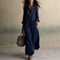 Women's Long Sleeve Shirt & Wide-Leg Pants Set
