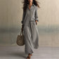 Women's Long Sleeve Shirt & Wide-Leg Pants Set