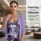 Aktueller Trend⭐Elegantes Maxikleid mit transparentem Überwurf🍃Leichter Stoff und anmutige Maxilänge für Eleganz im Alltag