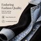 ⌛Zeitlich begrenztes Angebot – Eleganter Damenmantel aus Denim mit geripptem Strick-Einsatz