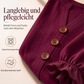 🛍️👚 Tagesangebot – elegante Bluse mit Rüschenärmeln – zeitlos und atmungsaktiv