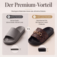 Unisex Monogramm-Sommersandalen mit Metallkette