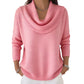 ⭐ Bestseller – Pailletten-Pullover mit elegantem Kragen – weich und wärmend 🧣