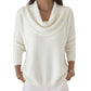 ⭐ Bestseller – Pailletten-Pullover mit elegantem Kragen – weich und wärmend 🧣