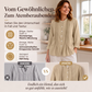 Aktueller Trend👚 Klassisches Hemd mit Kragen und feinen Falten