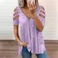 Bestseller💕 T-Shirt mit schulterfreiem Ausschnitt – trendiger Cut-out und vielseitig kombinierbar für jeden Look