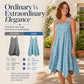 ✨🛍️Neu eingetroffen – Ärmelloses Maxikleid mit Gänseblümchenmuster – Atmungsaktiver Tragekomfort & ungezwungene Urlaubsstimmung 🍃